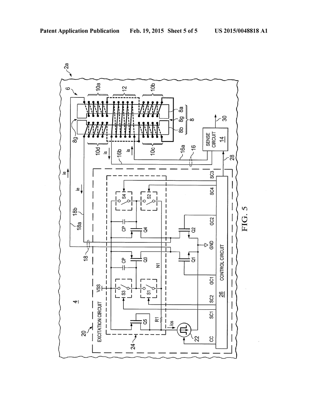 INTEGRATED FLUXGATE MAGNETIC SENSOR AND EXCITATION CIRCUITRY - diagram, schematic, and image 06