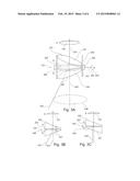 Radar beam deflection unit for a radar level indicator diagram and image