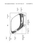 ANTENNA SYSTEM FOR A SMART PORTABLE DEVICE USING A CONTINUOUS METAL BAND diagram and image