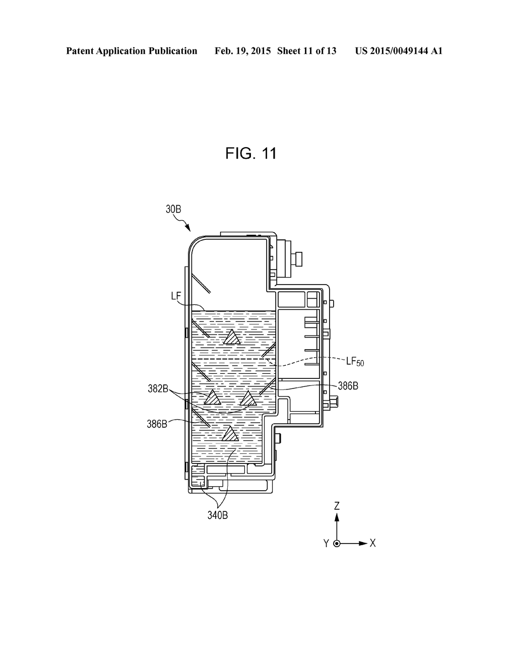 INK COMPOSITION, SET OF INK COMPOSITION AND INK CONTAINER, INK CONTAINER,     AND RECORDING APPARATUS - diagram, schematic, and image 12