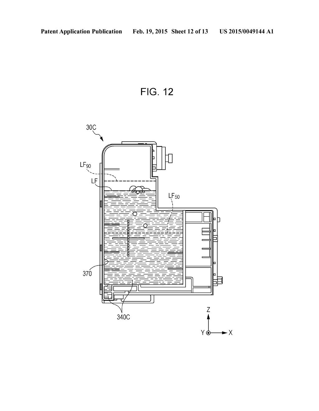 INK COMPOSITION, SET OF INK COMPOSITION AND INK CONTAINER, INK CONTAINER,     AND RECORDING APPARATUS - diagram, schematic, and image 13