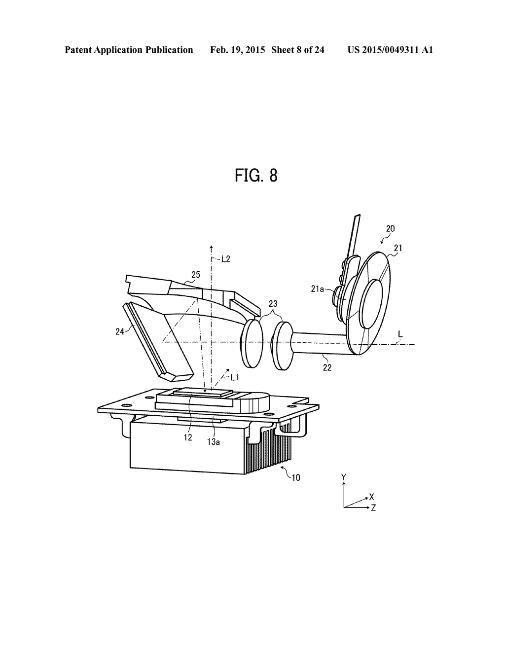 IMAGE PROJECTION APPARATUS - diagram, schematic, and image 09