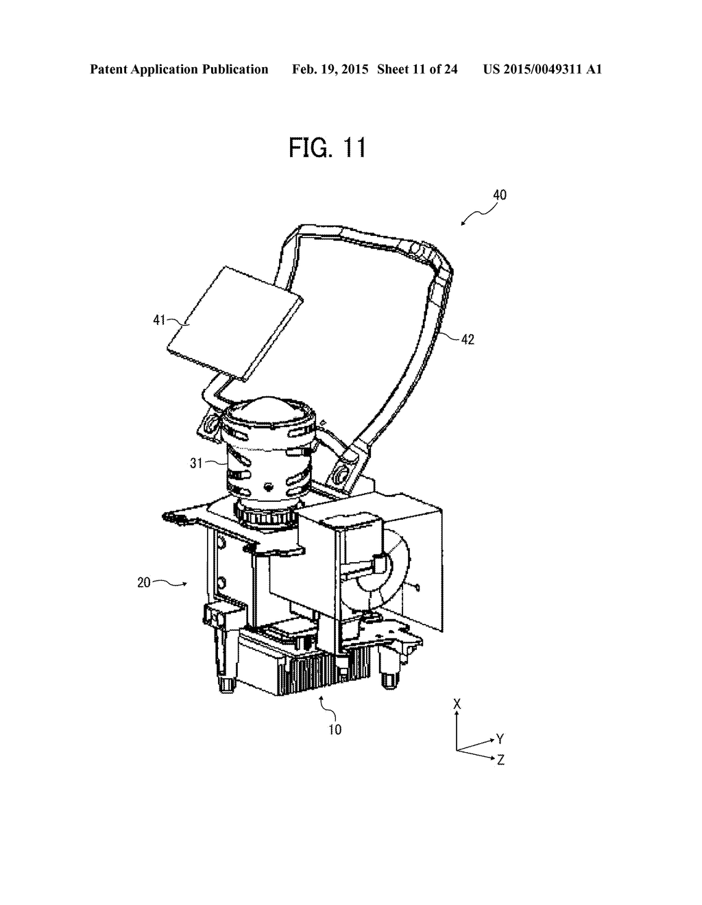 IMAGE PROJECTION APPARATUS - diagram, schematic, and image 12