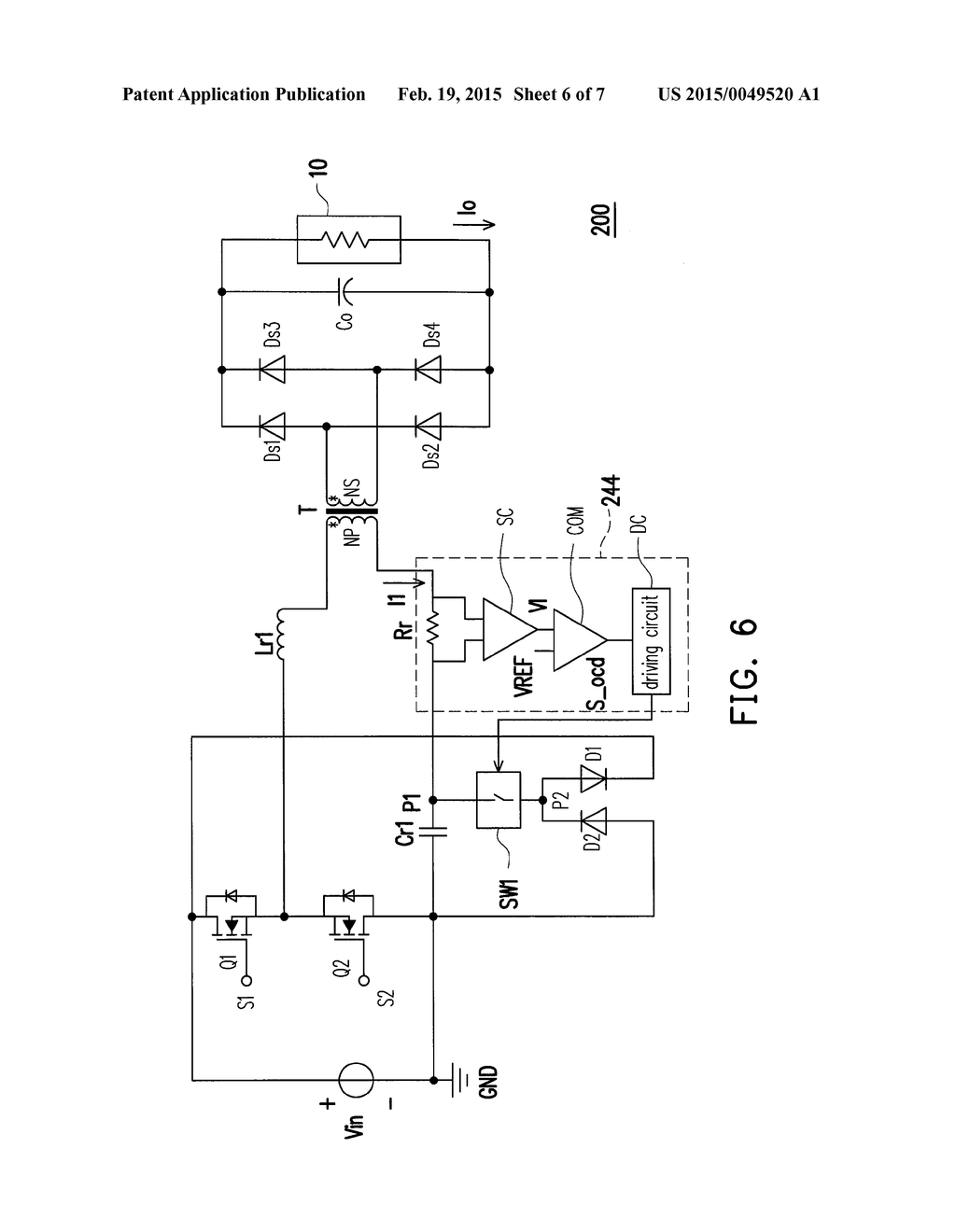 RESONANT CONVERTER AND CONTROLLING METHOD THEREOF - diagram, schematic, and image 07