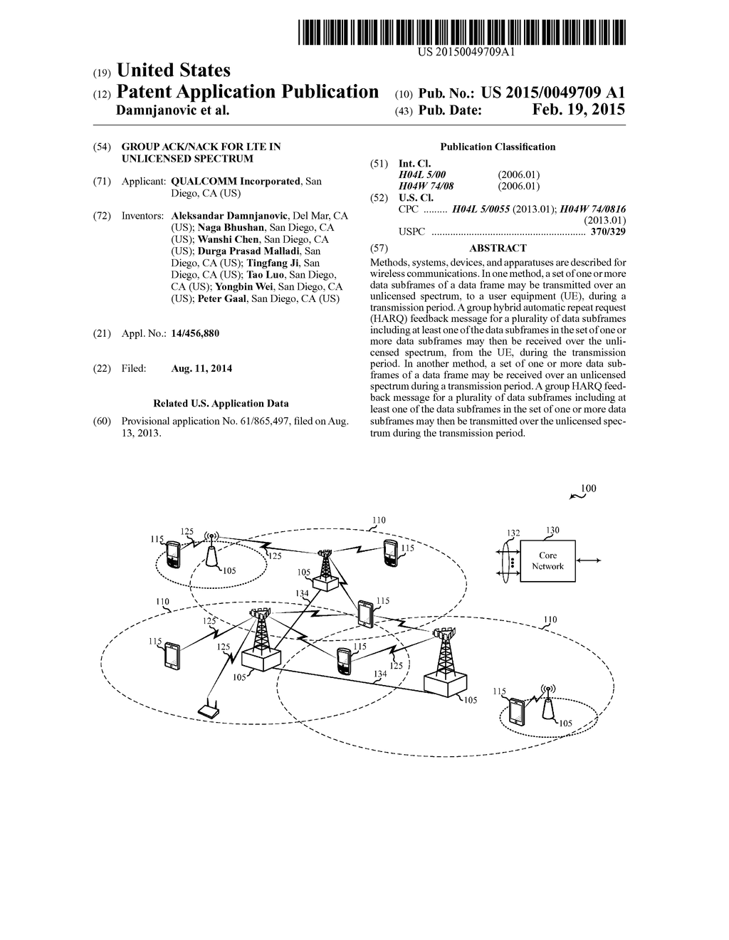 GROUP ACK/NACK FOR LTE IN UNLICENSED SPECTRUM - diagram, schematic, and image 01