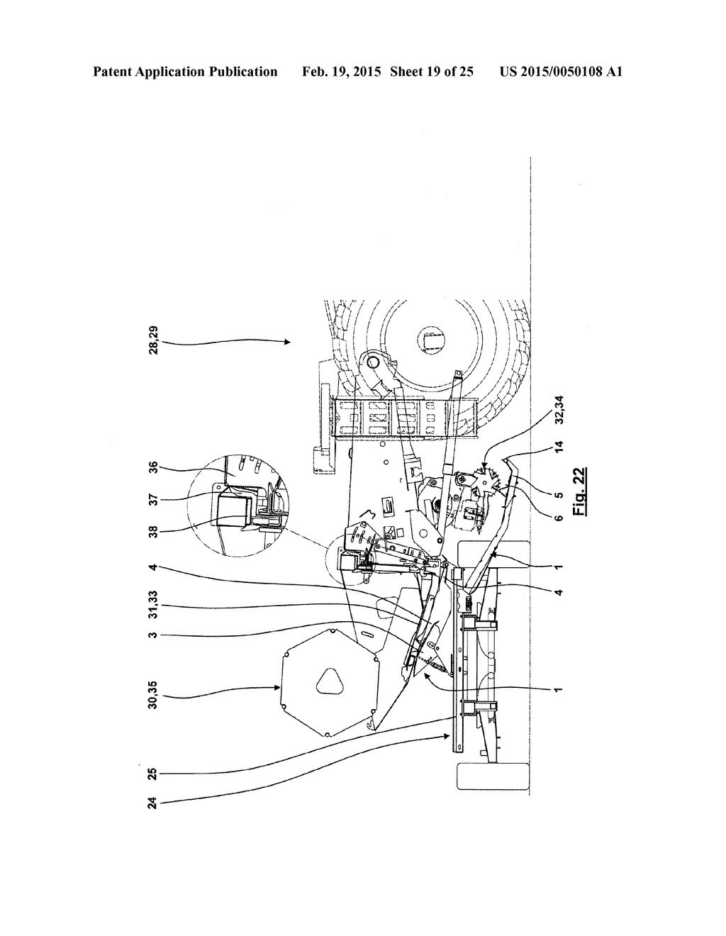 Loading and Transport Apparatus for Agricultural Cutting Devices - diagram, schematic, and image 20