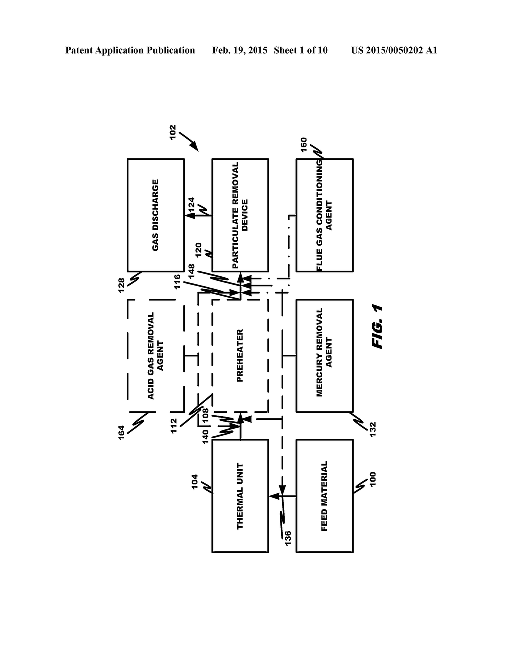 METHOD TO REDUCE MERCURY, ACID GAS, AND PARTICULATE EMISSIONS - diagram, schematic, and image 02