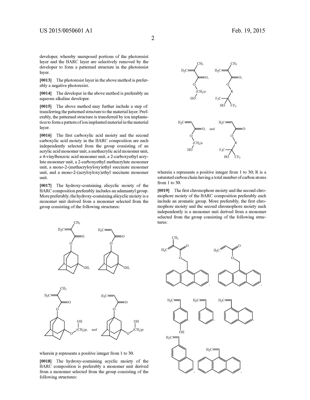 DEVELOPABLE BOTTOM ANTIREFLECTIVE COATING COMPOSITION AND PATTERN FORMING     METHOD USING THEREOF - diagram, schematic, and image 03