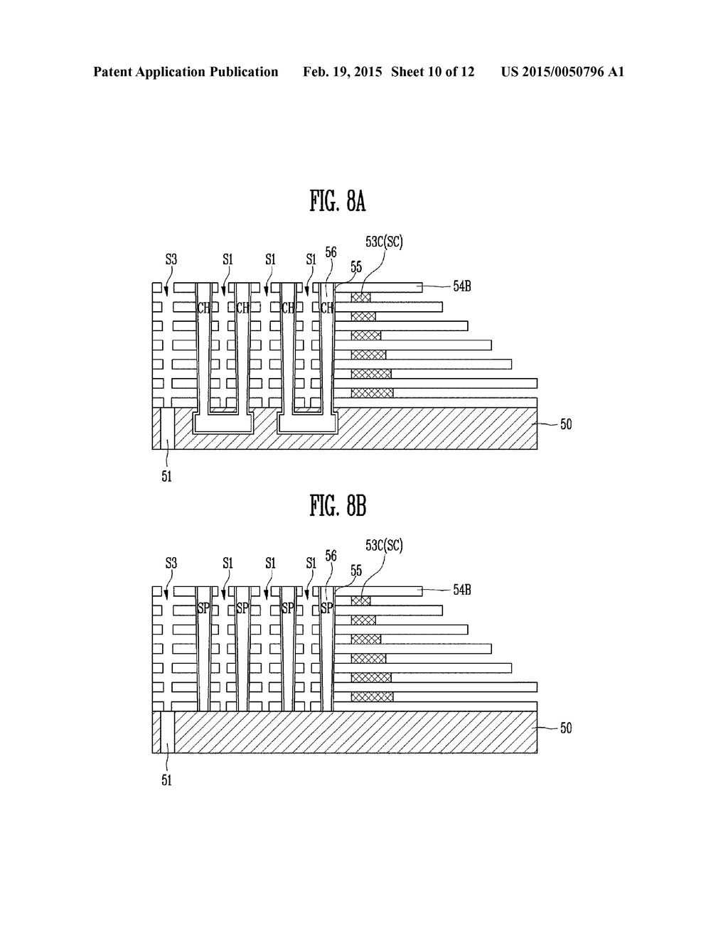 CAPACITOR AND REGISTER OF SEMICONDUCTOR DEVICE, MEMORY SYSTEM INCLUDING     THE SEMICONDUCTOR DEVICE, AND METHOD OF MANUFACTURING THE SEMICONDUCTOR     DEVICE - diagram, schematic, and image 11