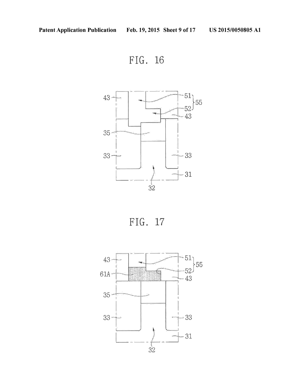 METHOD OF FORMING SEMICONDUCTOR DEVICE HAVING MULTILAYERED PLUG AND     RELATED DEVICE - diagram, schematic, and image 10