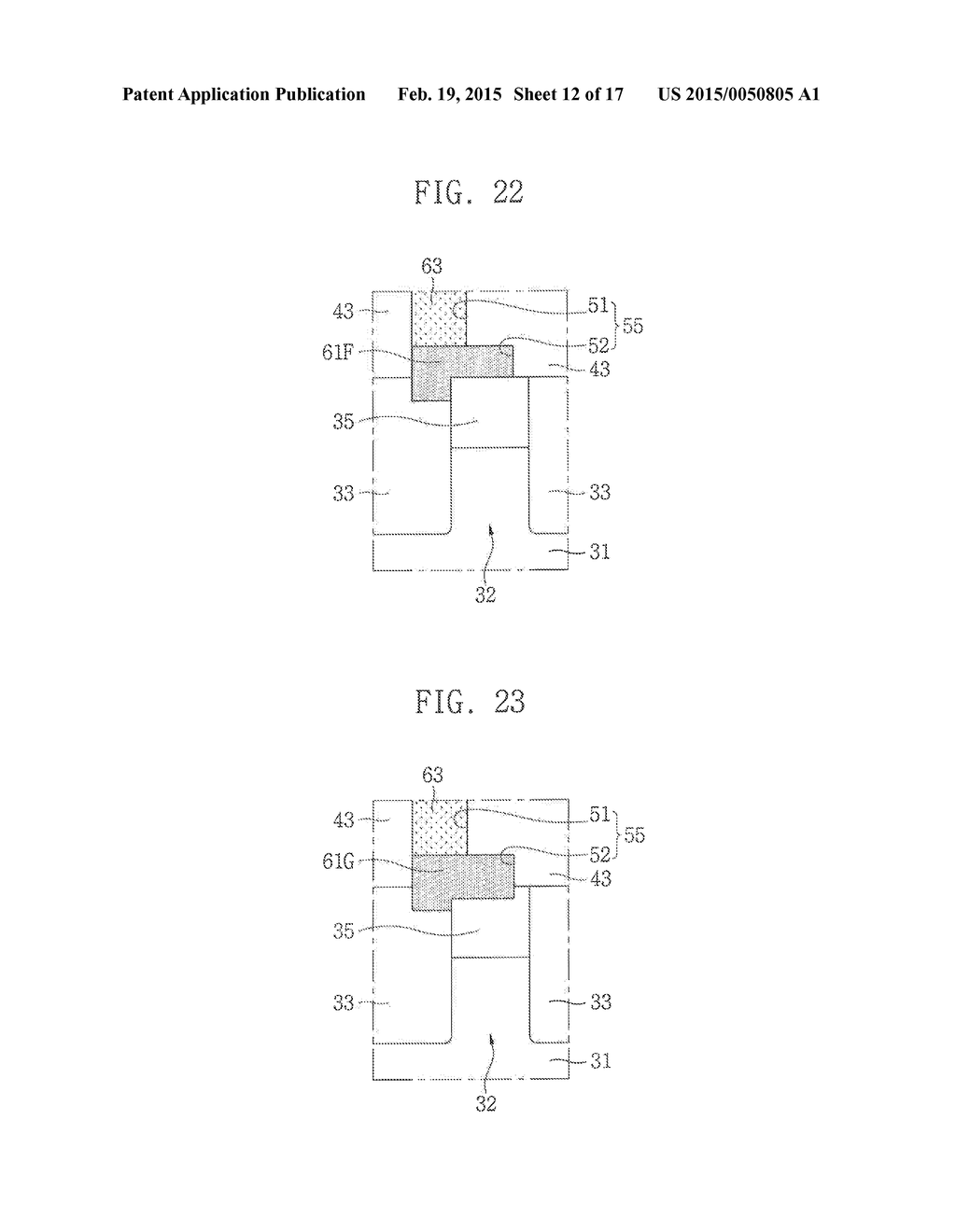 METHOD OF FORMING SEMICONDUCTOR DEVICE HAVING MULTILAYERED PLUG AND     RELATED DEVICE - diagram, schematic, and image 13