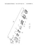 ELECTRICAL CONNECTOR WITH AN IMPROVED SHELL HAVING A VERTICAL BLADE TO     PERFORM A SHIELDING FUNCTION diagram and image