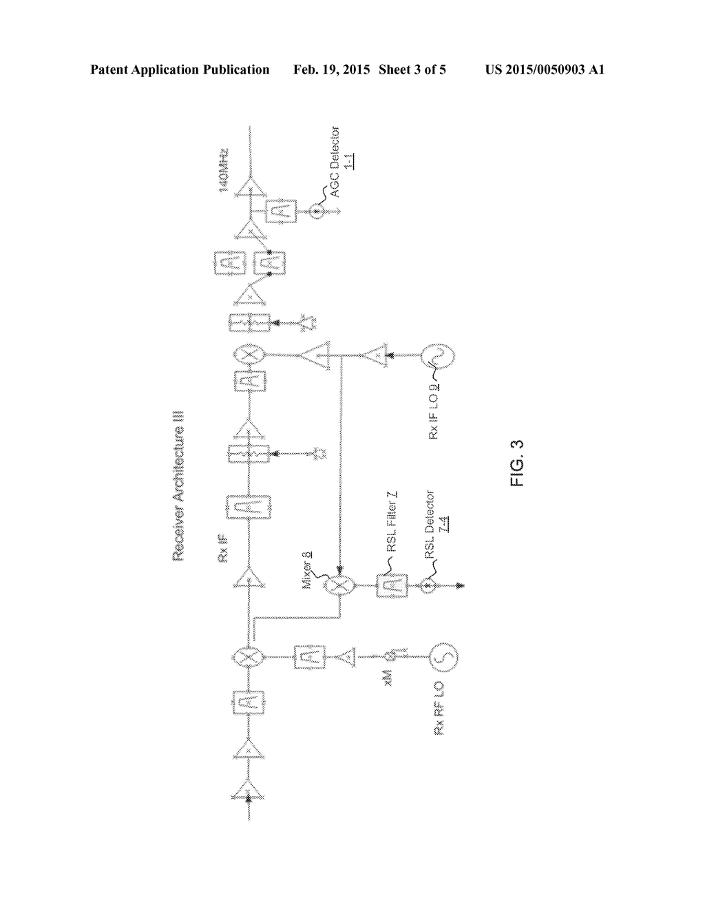 RECEIVER ARCHITECTURE FOR DUAL RECEIVER SIGNAL LEVEL AND INTERFERENCE     DETECTION IN MICROWAVE DIGITAL RADIO APPLICATIONS - diagram, schematic, and image 04