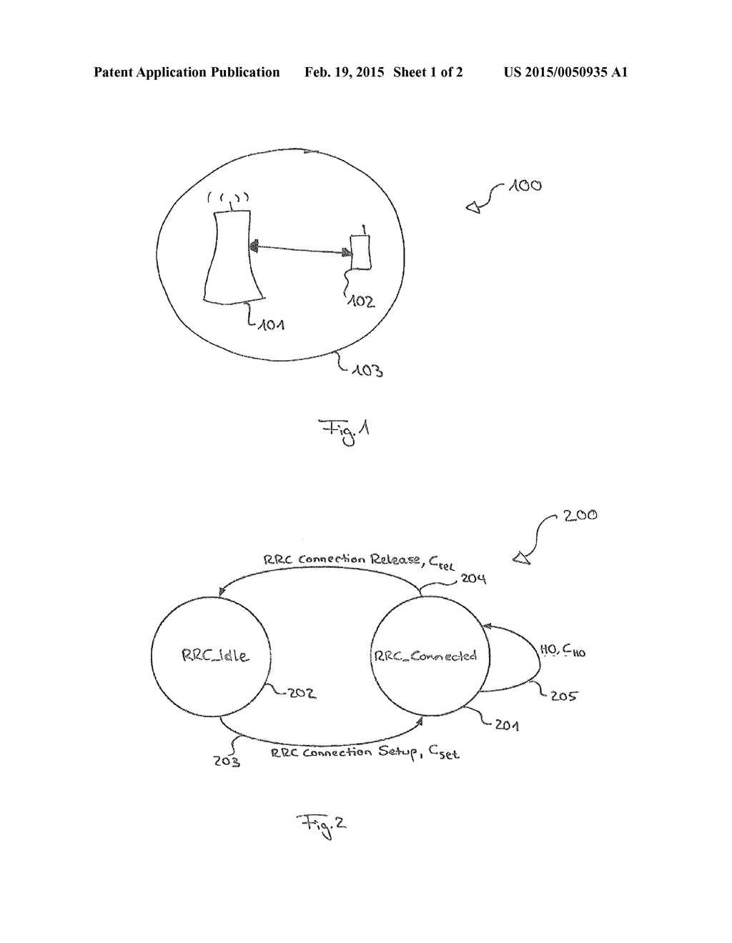 Controlling a Radio Resource Control Connection Between a Base Station and     a User Equipment - diagram, schematic, and image 02