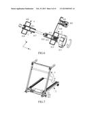 FOLDABLE TREADMILL diagram and image