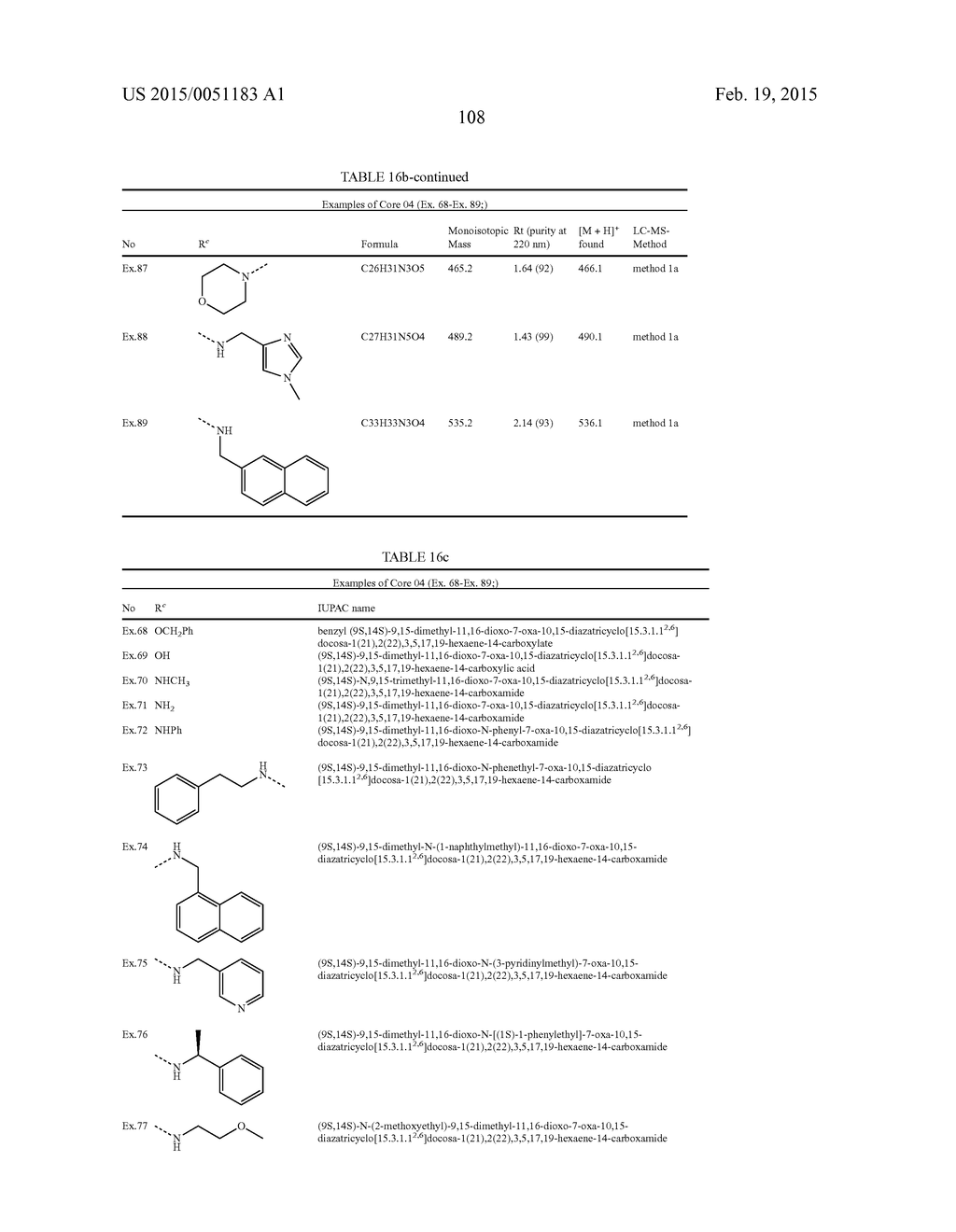 CONFORMATIONALLY CONSTRAINED, FULLY SYNTHETIC MACROCYCLIC COMPOUNDS - diagram, schematic, and image 109