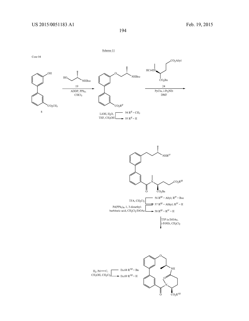 CONFORMATIONALLY CONSTRAINED, FULLY SYNTHETIC MACROCYCLIC COMPOUNDS - diagram, schematic, and image 195