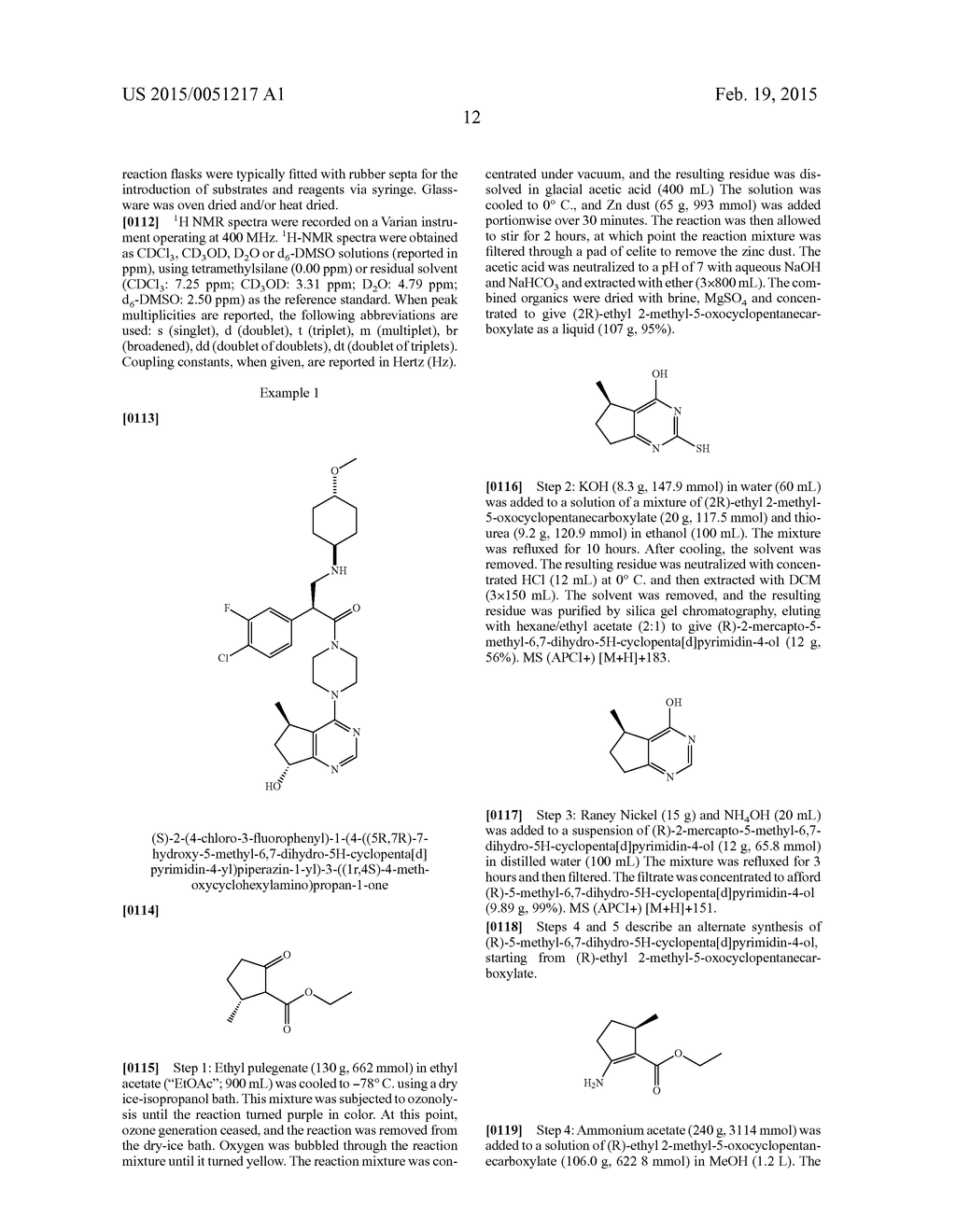 HYDROXYLATED PYRIMIDYL CYCLOPENTANE AS AKT PROTEIN KINASE INHIBITOR - diagram, schematic, and image 13
