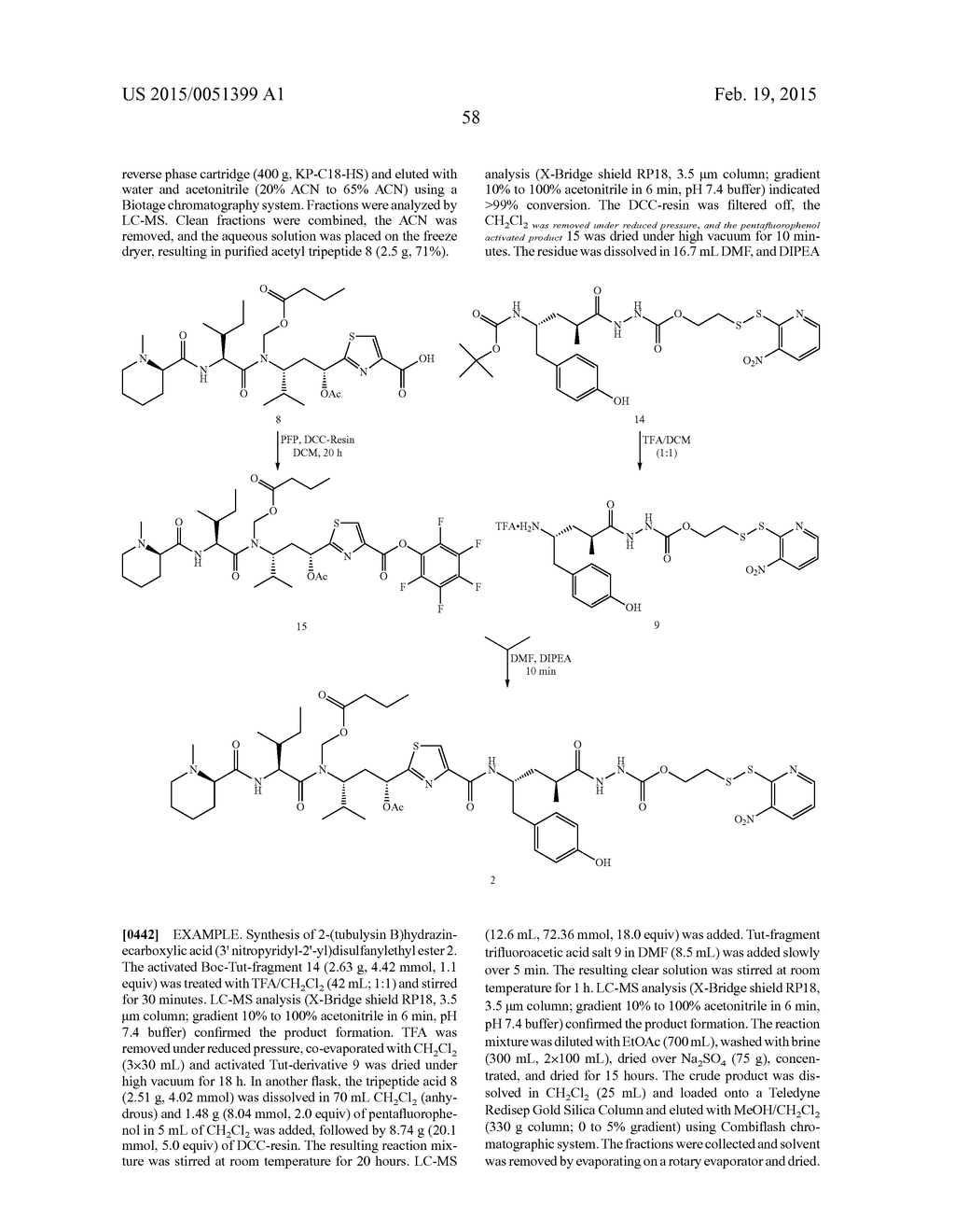 PROCESSES FOR PREPARING TUBULYSIN DERIVATIVES AND CONJUGATES THEREOF - diagram, schematic, and image 59