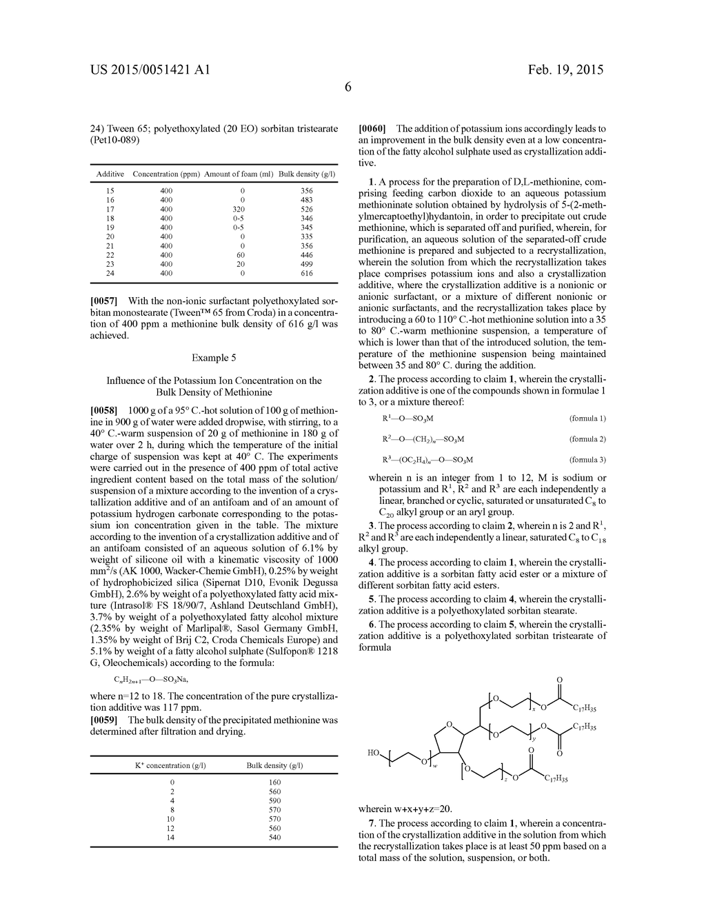 PROCESS FOR THE PREPARATION OF METHIONINE - diagram, schematic, and image 11