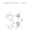 PRINTED WETNESS AND HEALTH INDICATORS ON ABSORBENT ARTICLES AND METHODS OF     MAKING SAME diagram and image