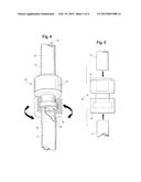 DRAINAGE CATHETER AND ASSEMBLY WITH ROTATIONAL FITTING AND METHODS OF USE diagram and image