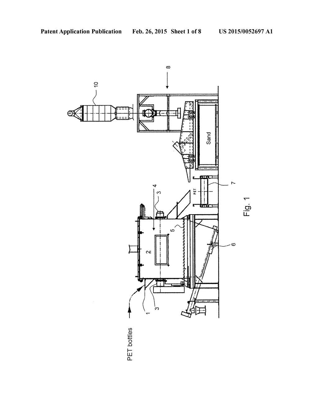 METHOD AND APPARATUS FOR PRE-CLEANING PARTS MADE OF PLASTIC - diagram, schematic, and image 02