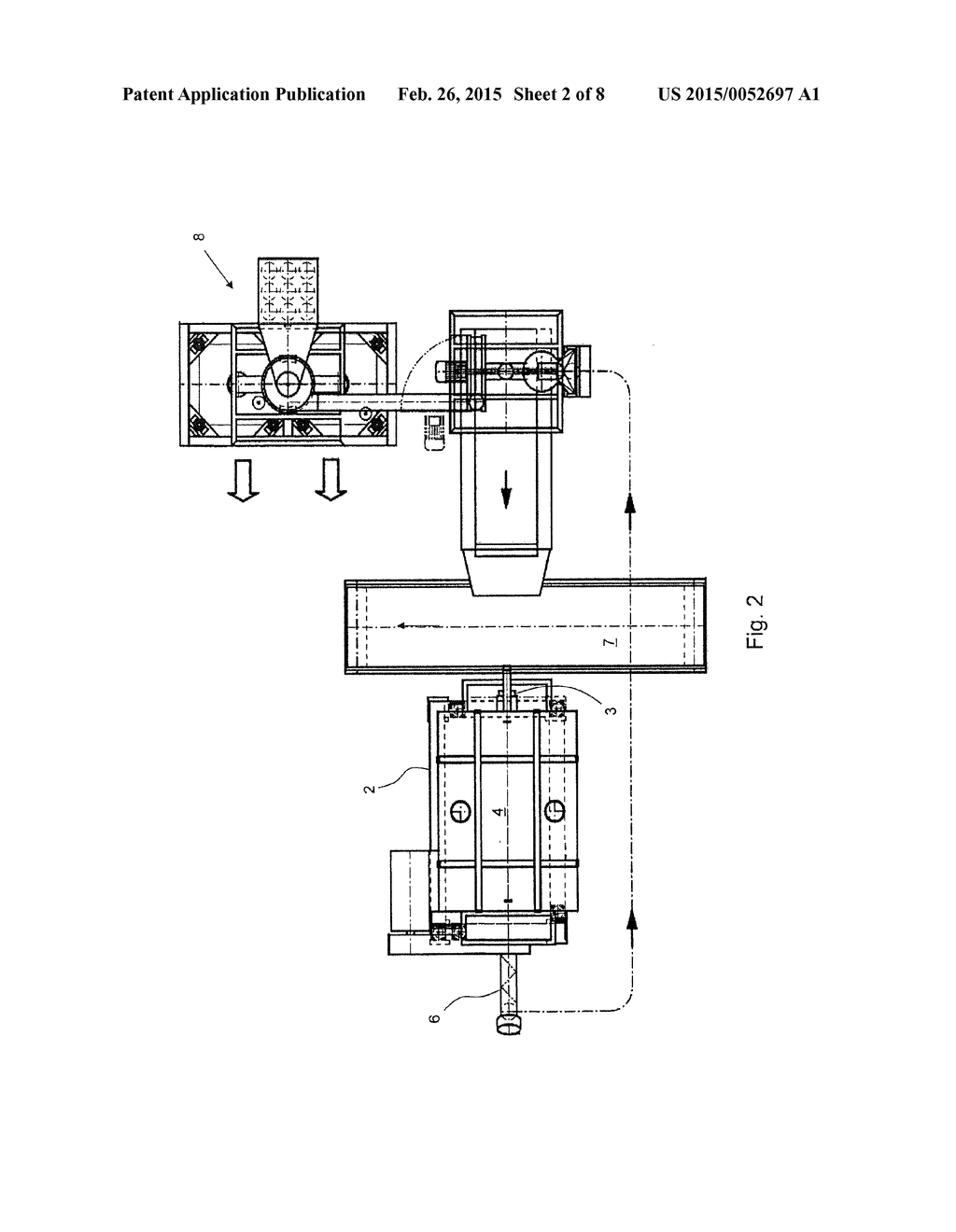 METHOD AND APPARATUS FOR PRE-CLEANING PARTS MADE OF PLASTIC - diagram, schematic, and image 03
