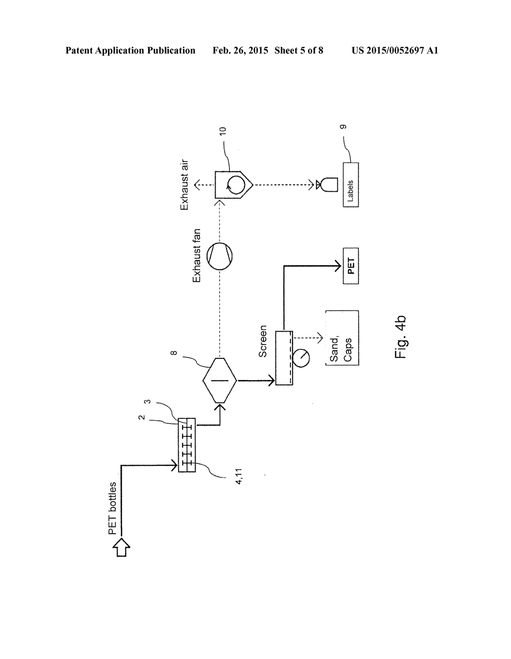 METHOD AND APPARATUS FOR PRE-CLEANING PARTS MADE OF PLASTIC - diagram, schematic, and image 06