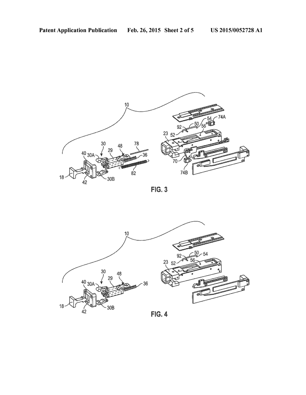 LATCHING DEVICE FOR SELECTIVELY LATCHING AND UNLATCHING A CLOSURE OF A     VEHICLE - diagram, schematic, and image 03