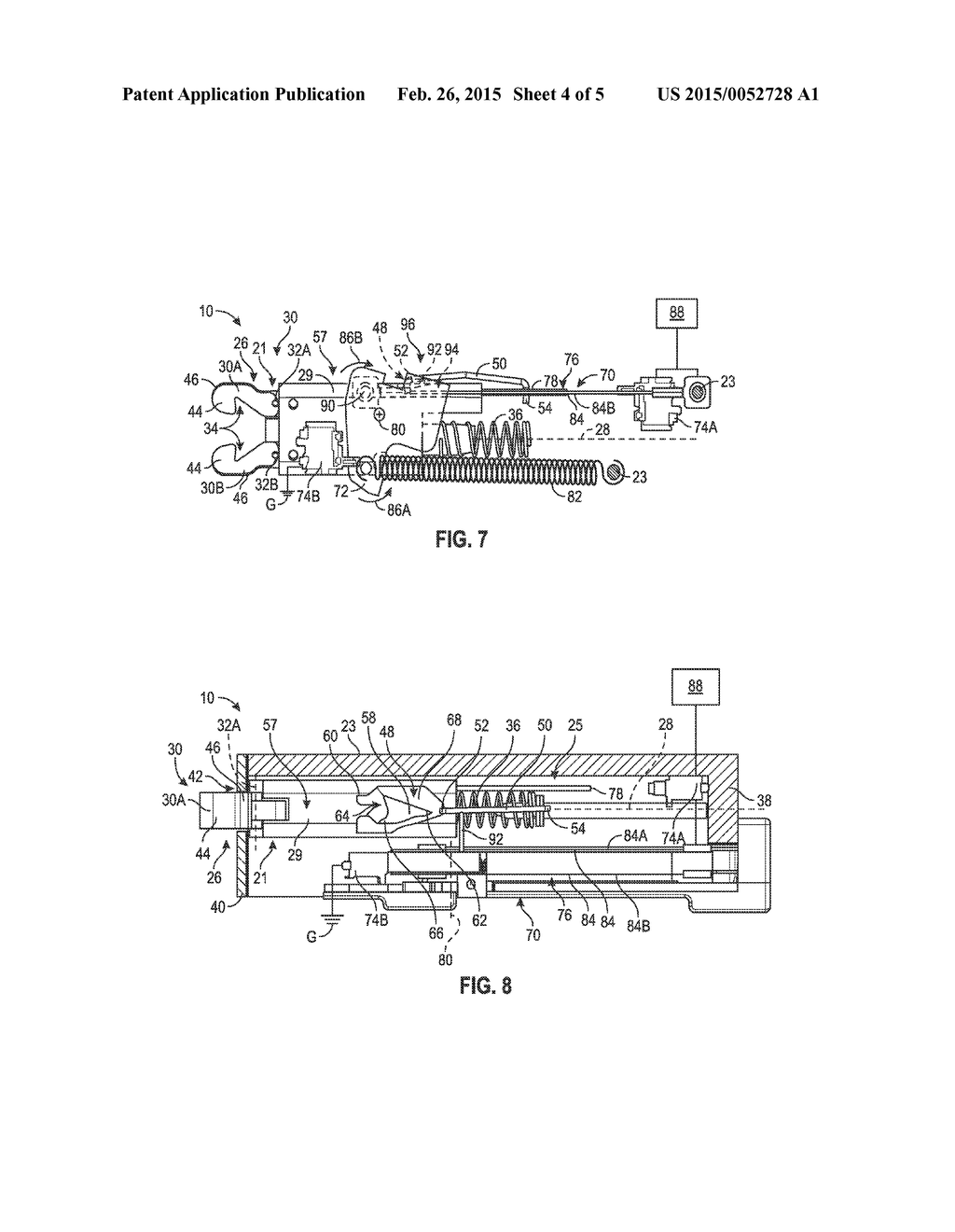 LATCHING DEVICE FOR SELECTIVELY LATCHING AND UNLATCHING A CLOSURE OF A     VEHICLE - diagram, schematic, and image 05