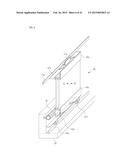 MOVING WINDOW INSTALLATION STRUCTURE OF SLIDING WINDOW SYSTEM HAVING     ALUMINUM ALLOY SASH STRUCTURE diagram and image