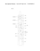 MOVING WINDOW INSTALLATION STRUCTURE OF SLIDING WINDOW SYSTEM HAVING     ALUMINUM ALLOY SASH STRUCTURE diagram and image