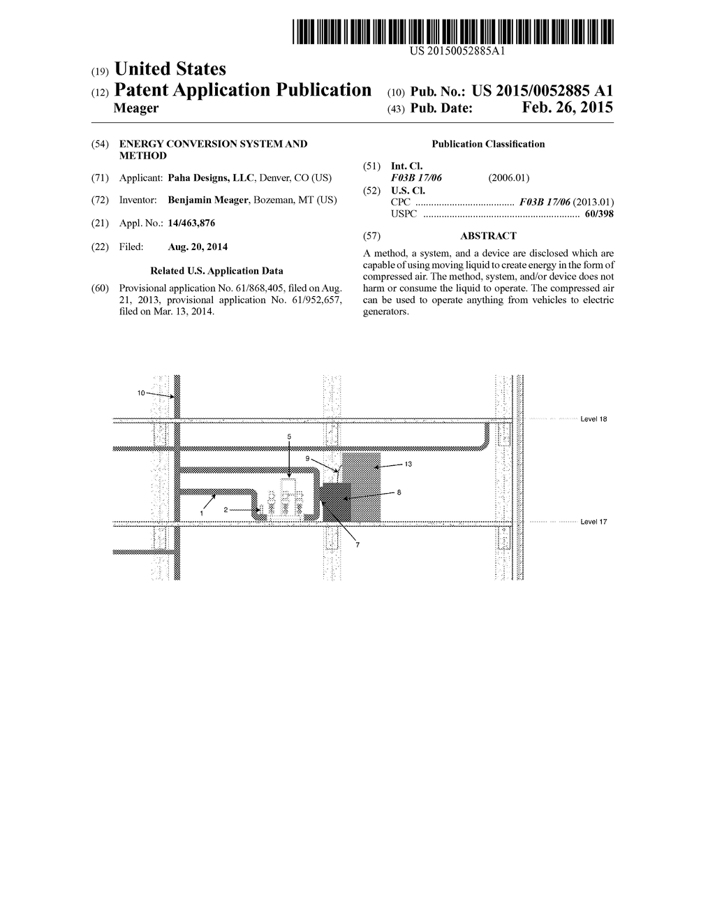 ENERGY CONVERSION SYSTEM AND METHOD - diagram, schematic, and image 01