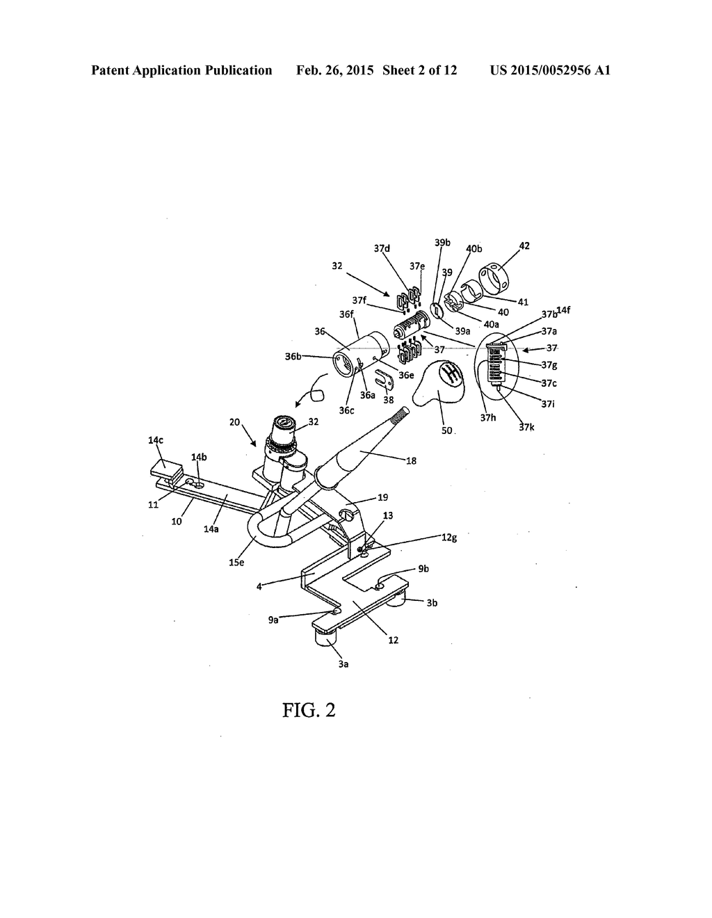 GEAR LEVER LOCKING DEVICE - diagram, schematic, and image 03