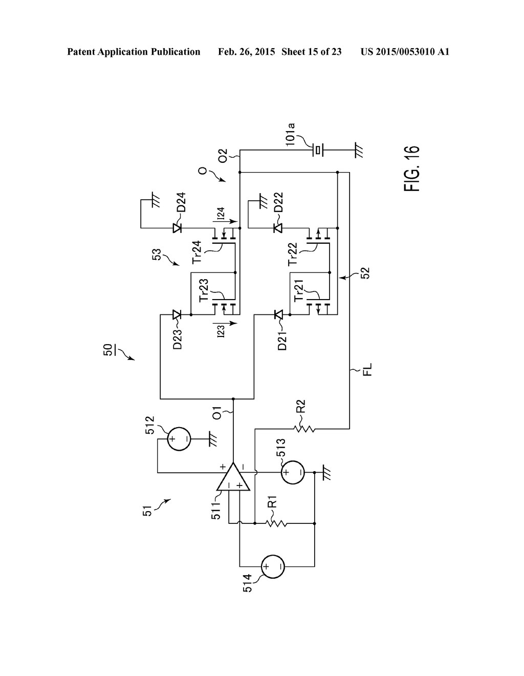 ULTRASONIC TRANSDUCER DRIVING CIRCUIT AND ULTRASONIC IMAGE DISPLAY     APPARATUS - diagram, schematic, and image 16