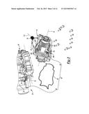 POWER TRANSMITTING COMPONENT WITH TWIN-FORK ACTUATOR diagram and image