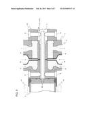 CARBURETOR, CARBURETOR FOR MOCVD USING SAME, CENTER ROD FOR USE IN THE     CARBURETOR OR CARBURETOR7 FOR MOCVD, METHOD FOR DISPERSING CARRIER GAS,     AND METHOD FOR VAPORIZING CARRIER GAS diagram and image