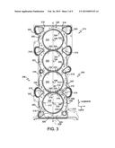 HEAD GASKET HAVING VARIABLE AREA COOLANT OPENINGS diagram and image