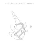 Ceramic core with composite insert for casting airfoils diagram and image