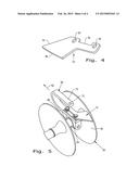 TILLAGE IMPLEMENT WITH SCRAPER/DEFLECTOR diagram and image