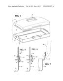 MULTI-TIER ASSEMBLY FOR SUPPORTING SUCH AS ICE CREAM CONES AND CUPCAKES IN     SPATIALLY STACKED FASHION diagram and image