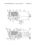 Sanitized vending machine having access door locking mechanism coupled to     actuation mechanism and access door diagram and image