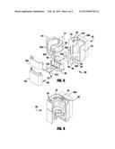 DISPENSER HAVING TOP LOADING AND UNLOADING REFILL UNITS diagram and image