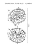 Fly Reel with Detachable Drag Assembly diagram and image