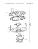 Fly Reel with Detachable Drag Assembly diagram and image