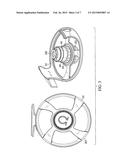 Fly Reel with Detachable Drag Assembly diagram and image