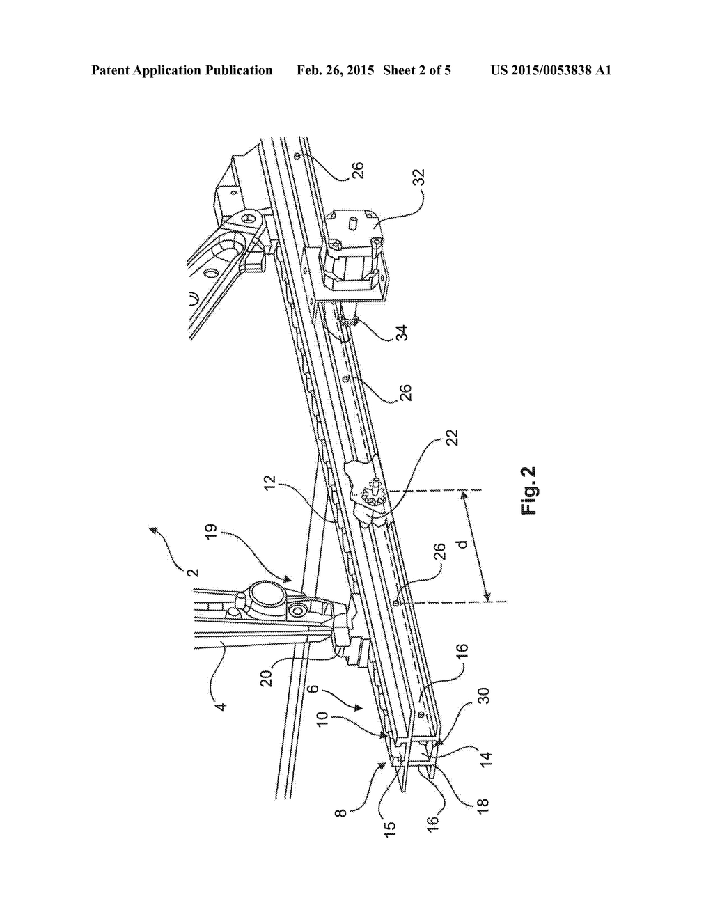 Mounting System for Mounting an Object in a Space of a Transportation     Means and Transportation Means with a Space and at least one such     Mounting System - diagram, schematic, and image 03