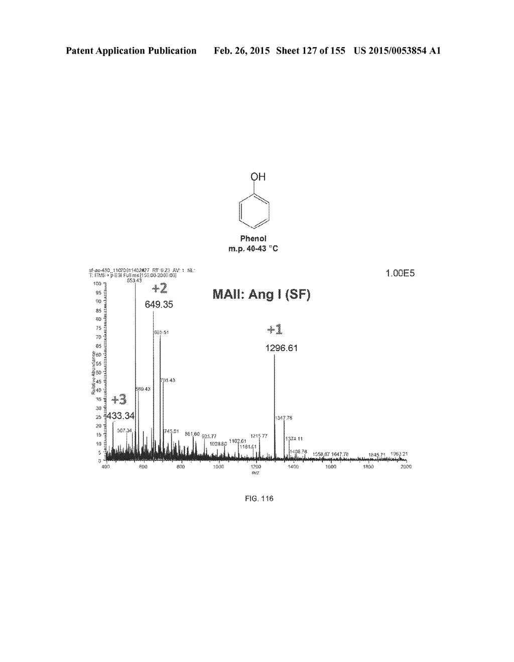 SYSTEMS AND METHODS EXTENDING THE LASERSPRAY IONIZATION MASS SPECTROMETRY     CONCEPT FROM ATMOSPHERIC PRESSURE TO VACUUM - diagram, schematic, and image 128