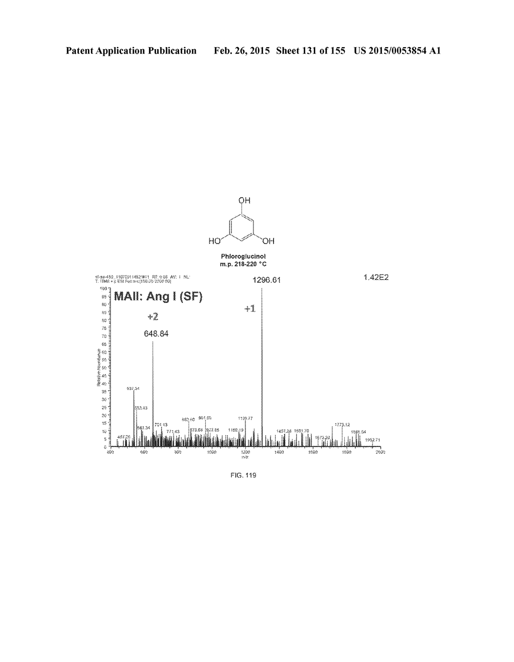 SYSTEMS AND METHODS EXTENDING THE LASERSPRAY IONIZATION MASS SPECTROMETRY     CONCEPT FROM ATMOSPHERIC PRESSURE TO VACUUM - diagram, schematic, and image 132